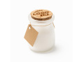 Bougie Parfumée Vanille avec Couvercle Liège Personnalisé (SURNIA)