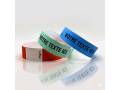 Bracelets TYVEK marquage noir / Bracelets &eacute;v&egrave;nement