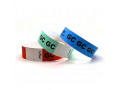 Bracelets TYVEK marquage noir / Bracelets &eacute;v&egrave;nement