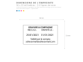 Empreinte Trodat Metal Line 5466PL - Plaque de texte de Remplacement 2 + 2 lignes 56 x 33 mm