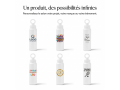 Gourde isotherme personnalis&eacute;e 1L avec support magn&eacute;tique t&eacute;l&eacute;phone