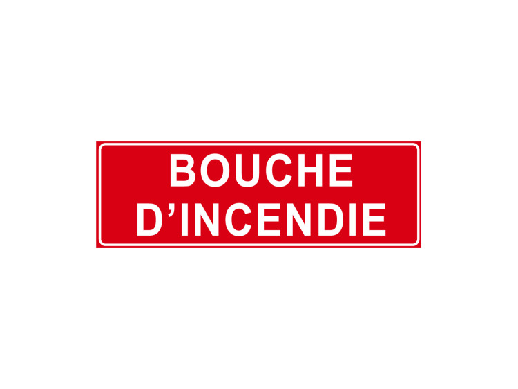 Incendie - F105 - Bouche d'incendie - Panneau Signalétique Norme ISO 7010