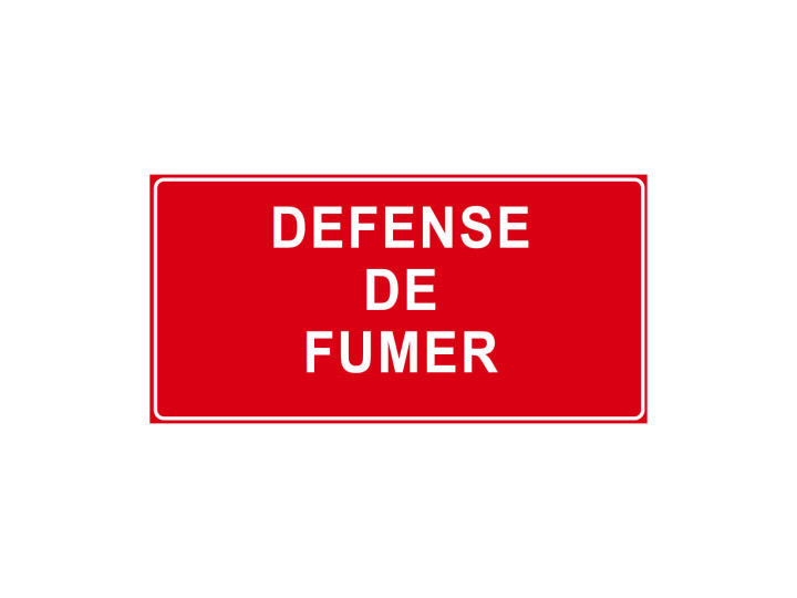 Interdiction  P927  Défense de fumer  Panneau Signalétique Norme ISO 7010