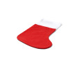 Lot de 10 Chaussettes de no&euml;l avec cordon pour accroch&eacute;.