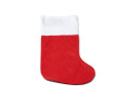 Lot de 10 Chaussettes de no&euml;l avec cordon pour accroch&eacute;.