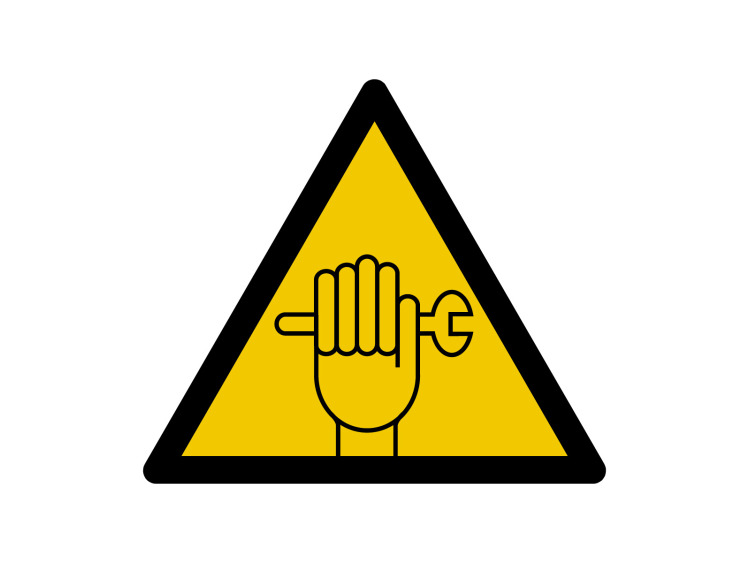 Panneau d'avertissement - Signalétique W169 - Attention maintenance