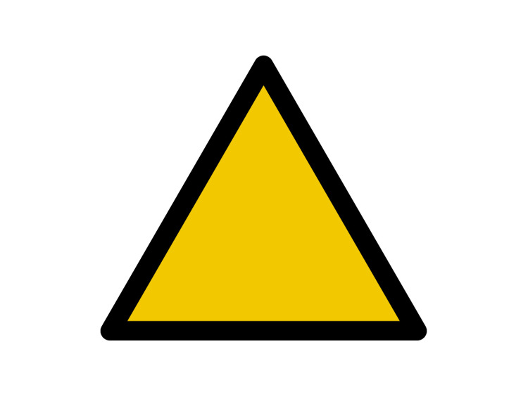 Panneau d'avertissement - Signalétique W173 - Danger