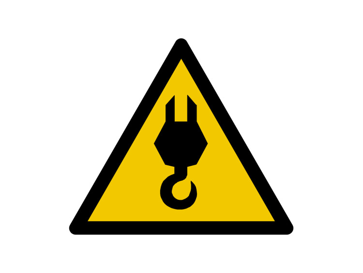 Panneau d'avertissement - Signalétique W207 - Point d'ancrage