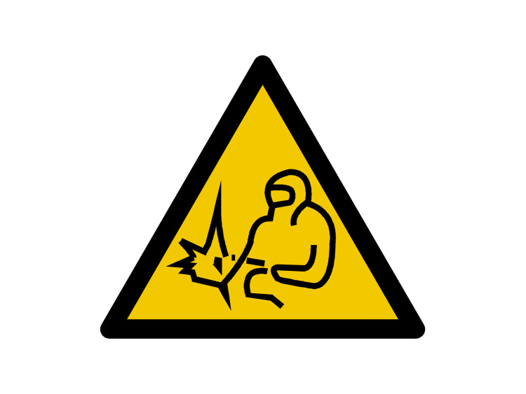 Panneau d'avertissement - Signalétique W228 - Soudure