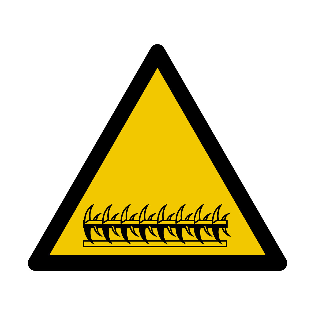 Panneau Danger Herse GRAVURE CONCEPT