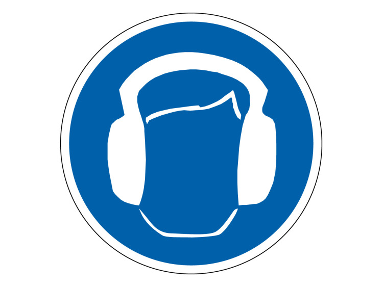 Panneau d'obligation - Signalétique M185 - Protection auditive obligatoire