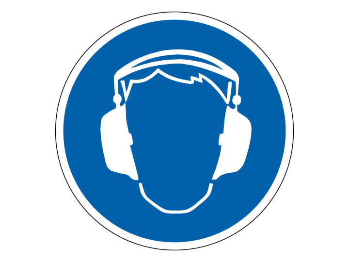 Panneau dobligation  Signalétique M186  Protection auditive obligatoire