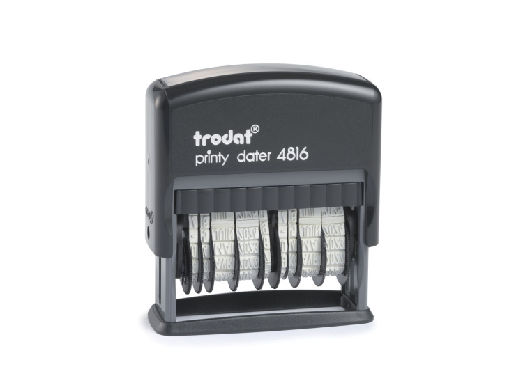 Trodat Printy 4816 - Double Dateur Empreinte 50 x 3,8 mm