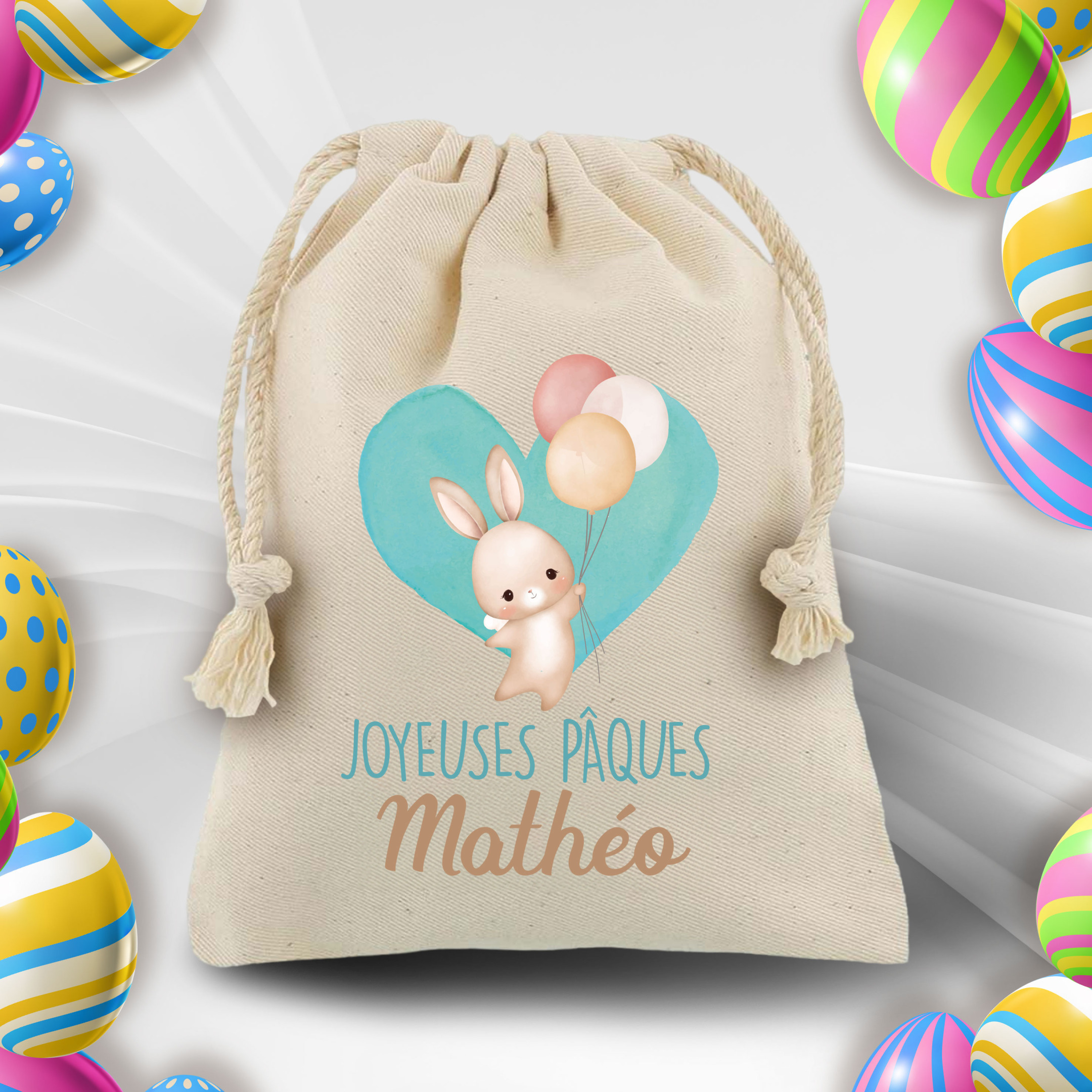 sac paques personnalisé