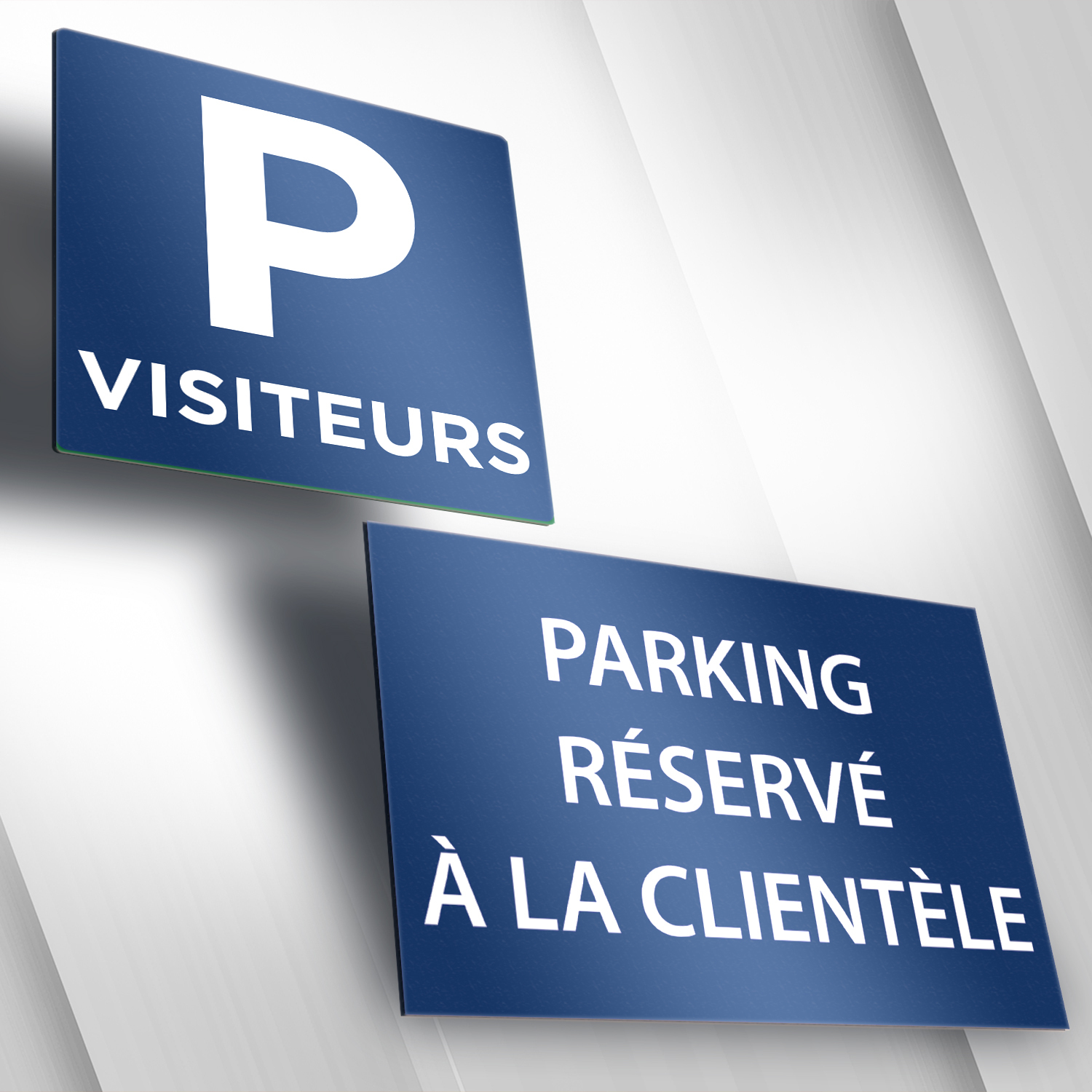 panneau parking visiteur